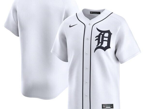 Detroit Tigers Nike Youth Home Limited Jersey - White