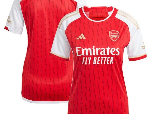 Arsenal adidas Women's 2023/24 Home Replica Jersey - Red