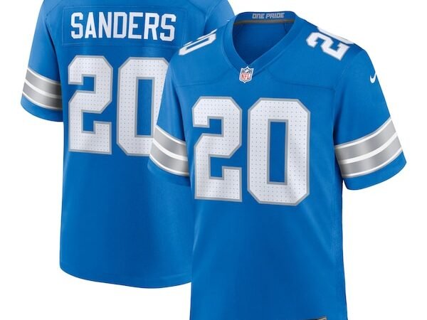 Barry Sanders Detroit Lions Nike Retired Player Game Jersey - Blue