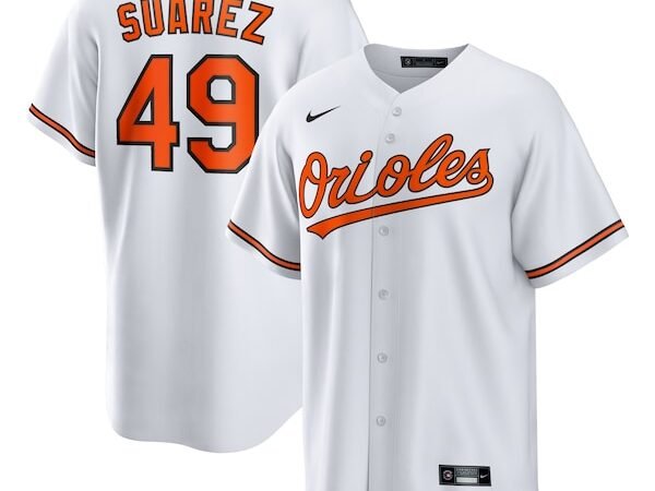 Albert Suarez Baltimore Orioles Nike Home Replica Jersey - White