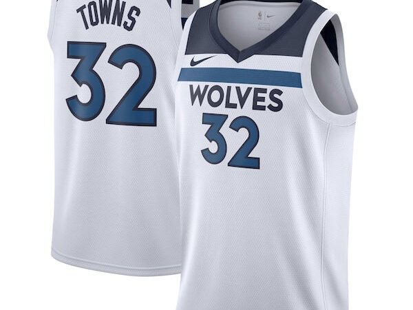 Karl-Anthony Towns Minnesota Timberwolves Nike Swingman Jersey White - Association Edition