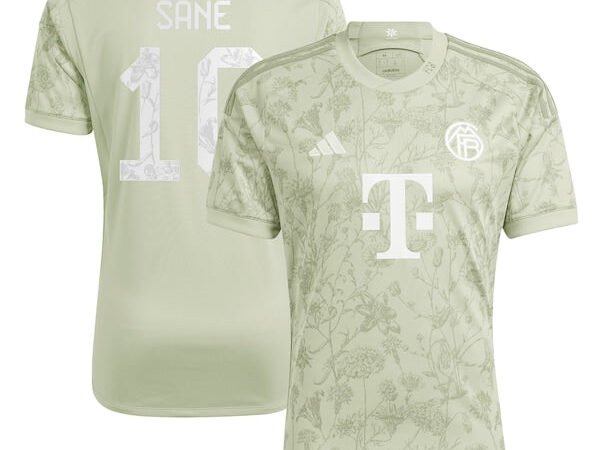 Leroy Sané Bayern Munich adidas 2023/24 Oktoberfest Replica Player Jersey - Green