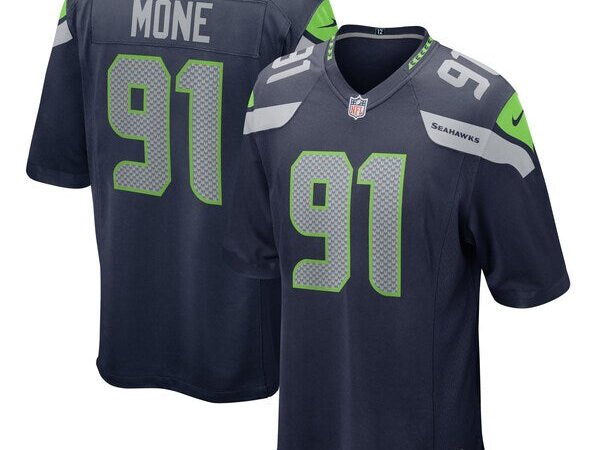 Bryan Mone Seattle Seahawks Nike  Game Jersey - College Navy