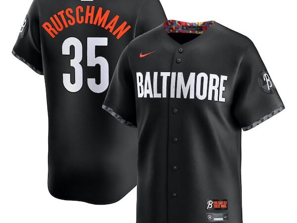 Adley Rutschman Baltimore Orioles Nike City Connect Limited Jersey - Black