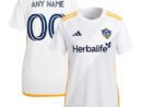 LA Galaxy adidas Women's 2024 Angeleno Kit Replica Custom Jersey  - White