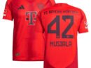 Jamal Musiala Bayern Munich adidas 2024/25 Home Authentic Player Jersey - Red