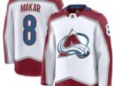 Cale Makar Colorado Avalanche  Away Premium Jersey - White/Burgundy/Navy