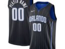 Orlando Magic Nike 2020/21 Swingman Custom Jersey - Icon Edition - Black/White