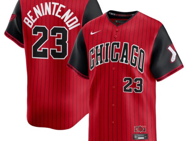 Andrew Benintendi Chicago White Sox Nike 2025 City Connect Limited Player Jersey - Red/Black