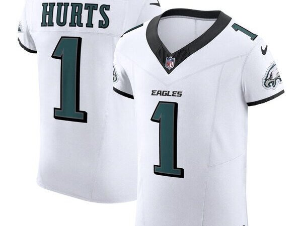 Jalen Hurts Philadelphia Eagles Nike  Vapor F.U.S.E. Elite Jersey - White