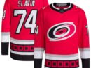 Jaccob Slavin Carolina Hurricanes adidas  Primegreen Authentic Pro Player Jersey - Red