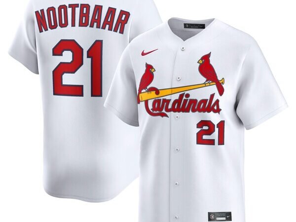 Lars Nootbaar St. Louis Cardinals Nike Alternate Limited Player Jersey - White