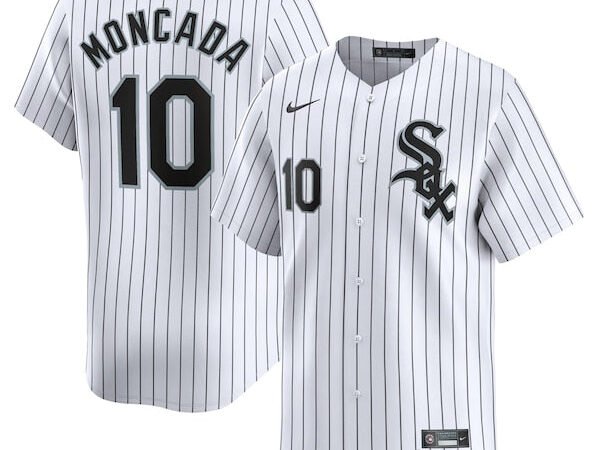 Yoan Moncada Chicago White Sox Nike Home Limited Player Jersey - White