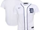 Detroit Tigers Nike Youth Home Replica Team Jersey - White