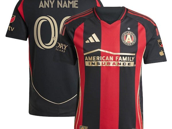Atlanta United FC adidas 2025 The Connector Authentic Custom Jersey - Black