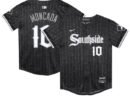 Yoan Moncada Chicago White Sox Nike Preschool City Connect Limited Player Jersey - Black