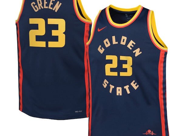 Draymond Green Golden State Warriors Nike Youth 2024/25 Swingman Player Jersey - City Edition - Navy