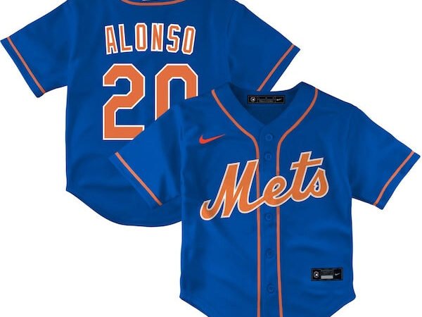 Pete Alonso New York Mets Nike Toddler Alternate Replica Player Jersey - Royal/White