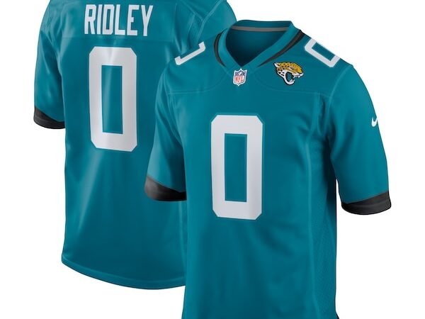 Calvin Ridley Jacksonville Jaguars Nike Game Player Jersey - Teal/White