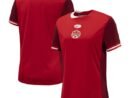 Canada Soccer Nike Women's 2024 Home Replica Jersey - Red