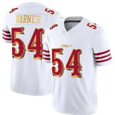 Fred Warner San Francisco 49ers Nike 2025 Rivalries Collection Vapor F.U.S.E Limited Jersey - White