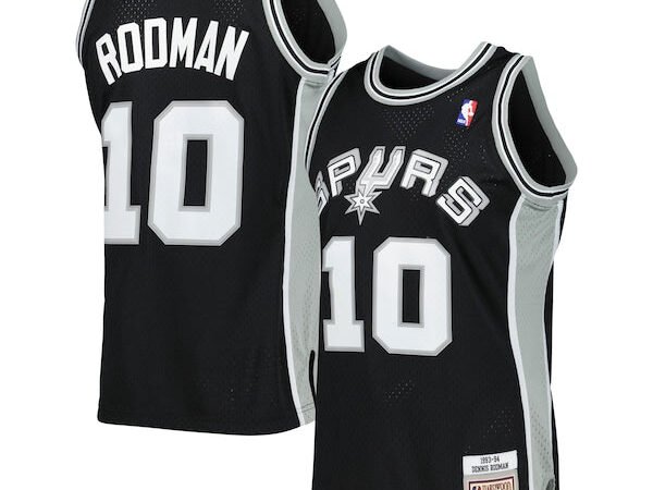 Dennis Rodman San Antonio Spurs  2001/02 Hardwood Classics Swingman Jersey - Black