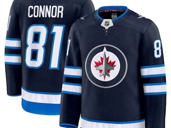 Kyle Connor Winnipeg Jets Home Premium Jersey - Navy