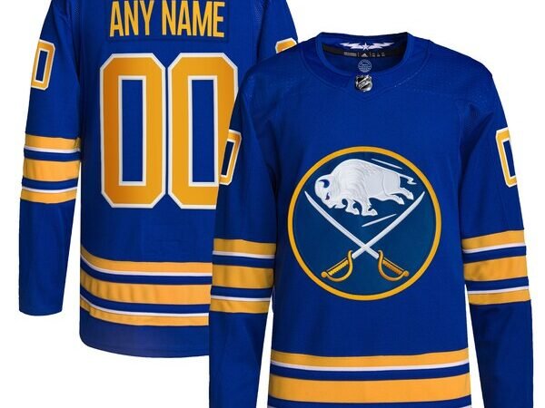 Buffalo Sabres adidas Home Primegreen Authentic Custom Jersey - Royal