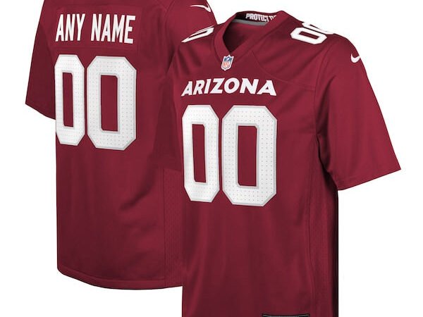 Arizona Cardinals Nike Youth Custom Game Jersey - Cardinal