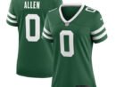 Braelon Allen New York Jets Nike Women's Game Jersey - Legacy Green