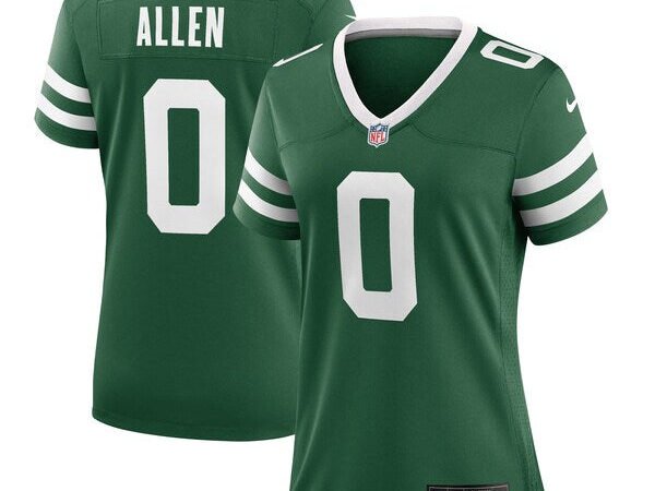 Braelon Allen New York Jets Nike Women's Game Jersey - Legacy Green
