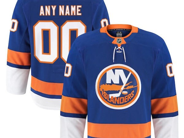 New York Islanders Home Authentic Pro Custom Jersey - Royal