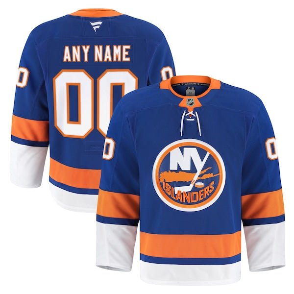 New York Islanders Home Authentic Pro Custom Jersey - Royal