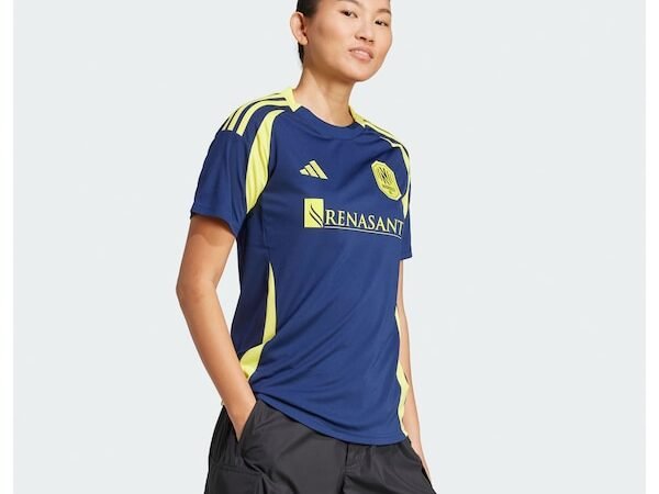 Nashville SC adidas Women's 2025 The Heart of Nashville Kit Replica Jersey - Navy