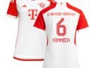 Joshua Kimmich Bayern Munich adidas Women's 2023/24 Home Replica Jersey - White/Black