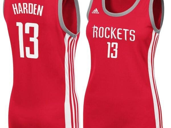 James Harden Houston Rockets adidas Women's Replica Jersey - Red