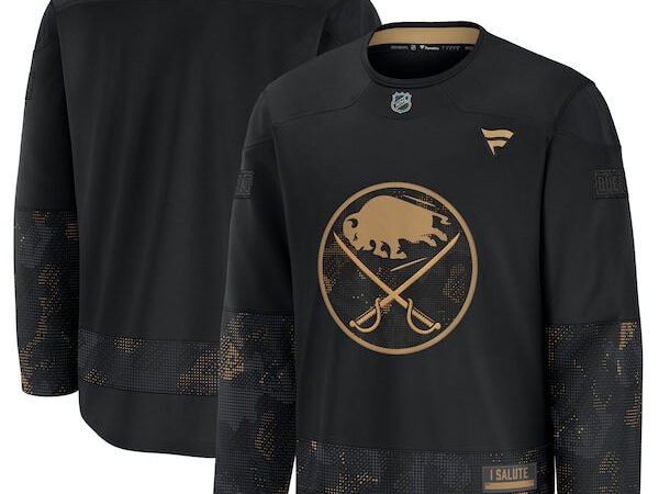 Buffalo Sabres 2024 Military Appreciation Practice Jersey - Black