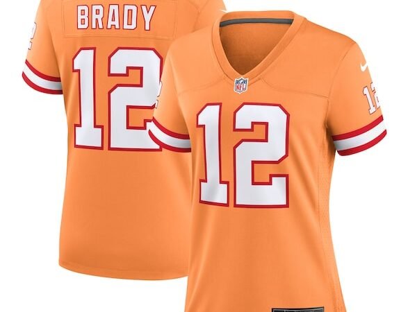 Tom Brady Tampa Bay Buccaneers Nike Women's Player Jersey - Orange