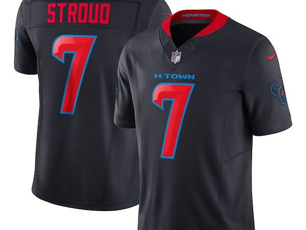 C.J. Stroud Houston Texans Nike 2nd Alternate Vapor F.U.S.E. Limited Jersey - Navy