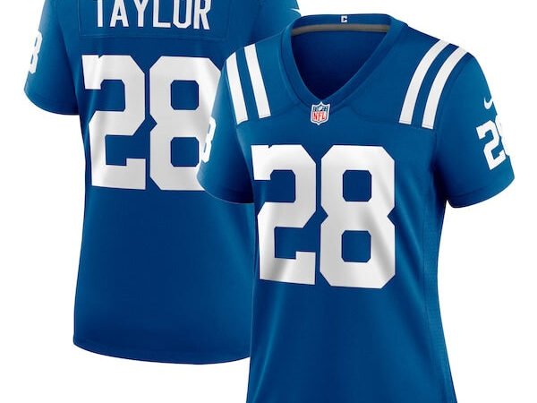 Jonathan Taylor Indianapolis Colts Nike Women's Player Game Jersey - Royal