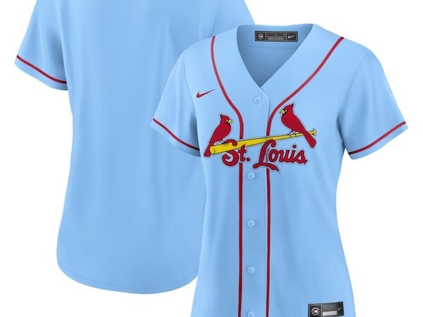 St. Louis Cardinals Nike Women's Alternate Replica Team Jersey - Light Blue