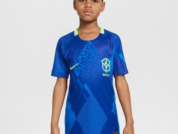 Brazil National Team Nike Youth 2025/26 Away Replica Jersey - Blue