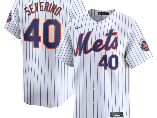 Luis Severino New York Mets Nike Home Limited Player Jersey – White
