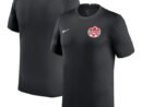 Canada Soccer Nike Youth Third Replica Jersey - Black