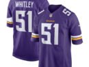 Benton Whitley Minnesota Vikings Nike Home Game Player Jersey - Purple