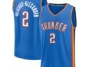 Shai Gilgeous-Alexander Oklahoma City Thunder  Fast Break Replica Player Jersey - Icon Edition - Blue