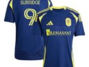 Sam Surridge Nashville SC adidas 2025 The Heart of Nashville Kit Replica Player Jersey - Navy