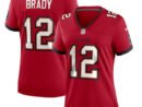 Tom Brady Tampa Bay Buccaneers Nike Women's Game Jersey - Red/Pewter