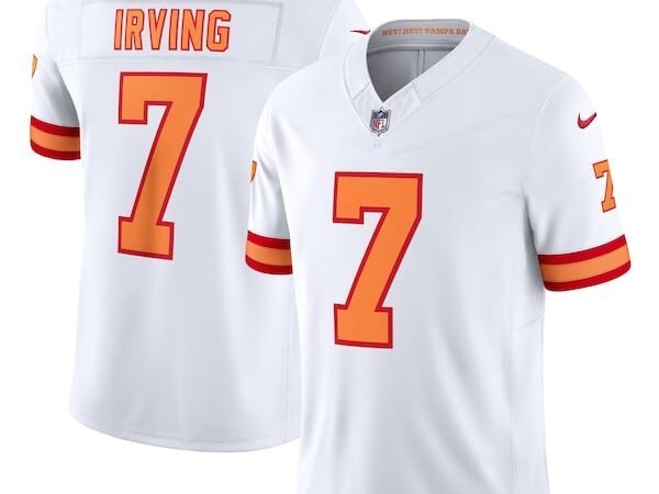 Bucky Irving '76 Tampa Bay Buccaneers Nike Vapor F.U.S.E. Player Limited Jersey - White