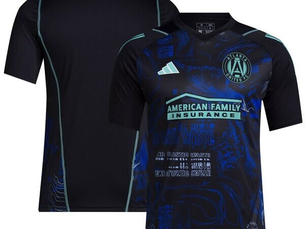 Atlanta United FC adidas 2024 One Planet Replica Jersey - Black